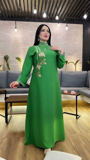 جلابيات نسائية اليوم الوطني