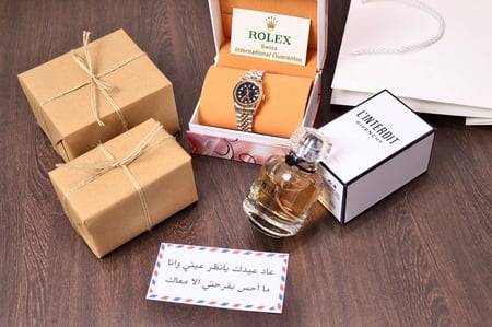 هدايا نسائية ساعة رولكس نسائي درجة اولى
