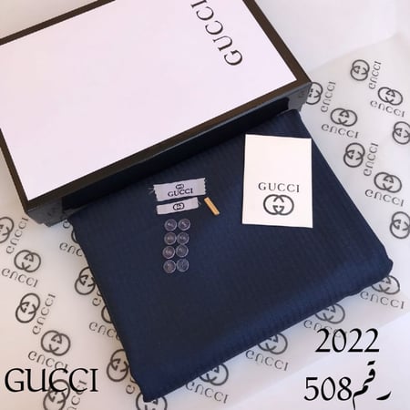 قماش رجالي كحلي ماركة قوتشي