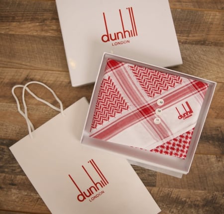 شماغ دنهل احمر كلاسيك الجديد