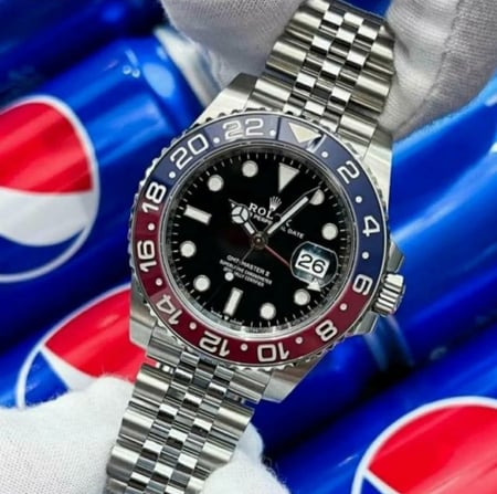 ساعة رولكس بيبسي 2023