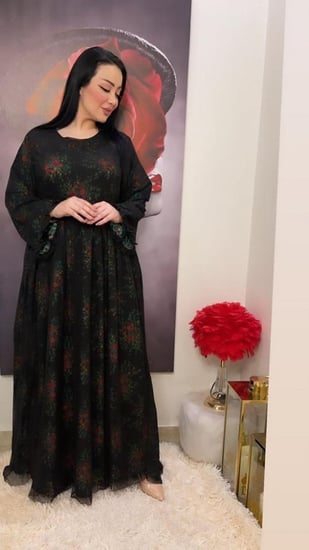 جلابية نسائي قطن بارد لون حصري من متجر مون