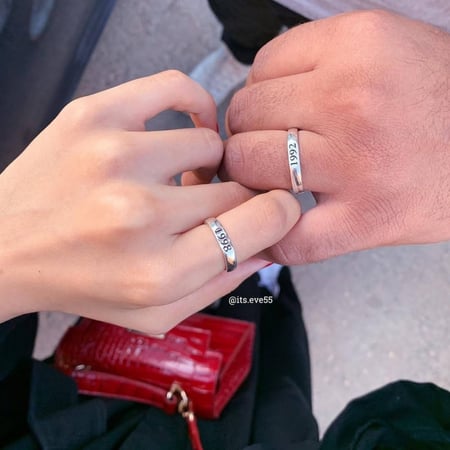 خواتم تاريخ زواج أو ذكريات جميلة متجر مون