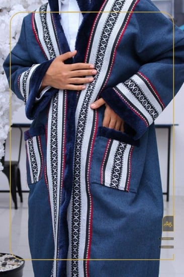 فروة رجالية فخمة من متجر مون