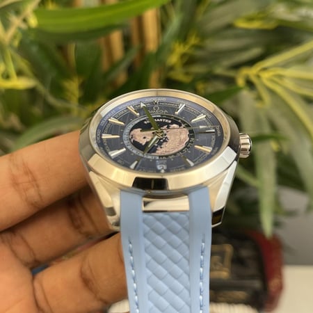 اوميغا سي ماستر اكوا تيرا وورلد تايم ماستر كواليتي