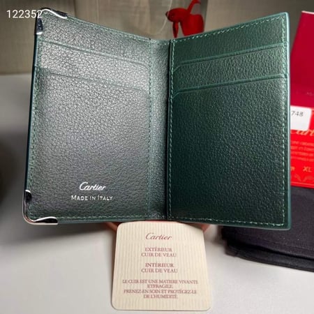 محفظة كروت كارتير أخضر | ماستر كواليتي