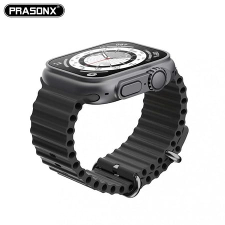 ساعة الترا ذكية مقاس 49 شاشة فائقة الوضوح مكالمات -اشعارات PRASONX 8ULTRA