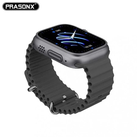 ساعة الترا ذكية مقاس 49 شاشة فائقة الوضوح مكالمات -اشعارات PRASONX 8ULTRA