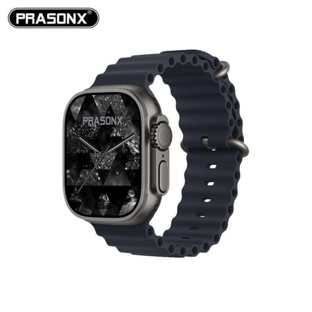 ساعة الترا ذكية مقاس 49 شاشة فائقة الوضوح مكالمات -اشعارات PRASONX 8ULTRA