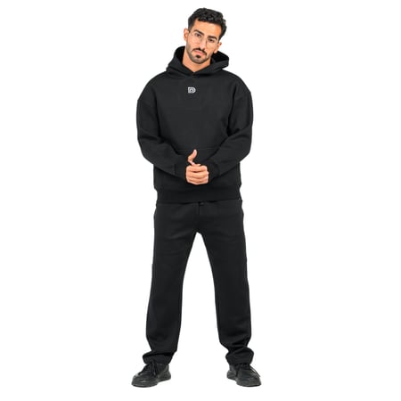 black Hoodie Oversize