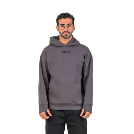 dark gray hoodie Oversize