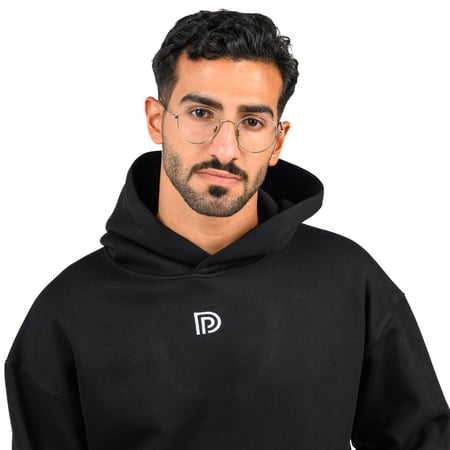 black Hoodie Oversize