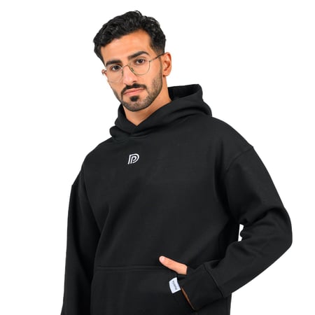 black Hoodie Oversize