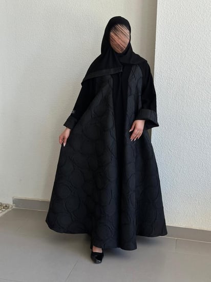 عباية كلوش قماش(جاكار)