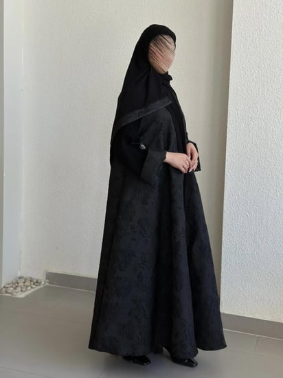 عباية كلوش قماش (جاكار)