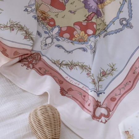 حقيبة جلدية بمفرش من براند ATELIER BABBI