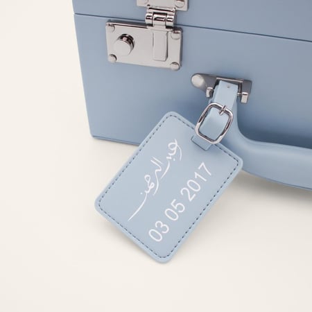 حقيبة جلدية فاخرة- بلباس من Ted Baker