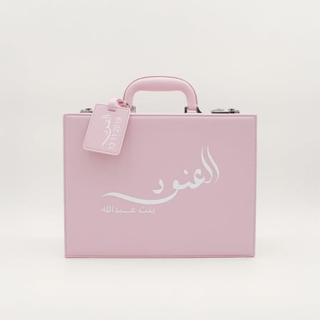 حقيبة جلدية بمفرش من براند ATELIER BABBI