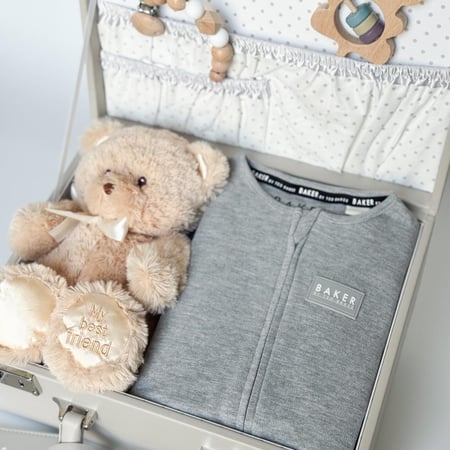 حقيبة جلدية فاخرة بلباس من TED BAKER