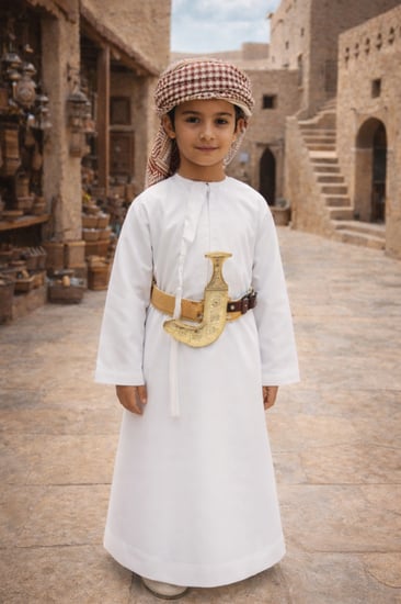اللبس العماني الولادي