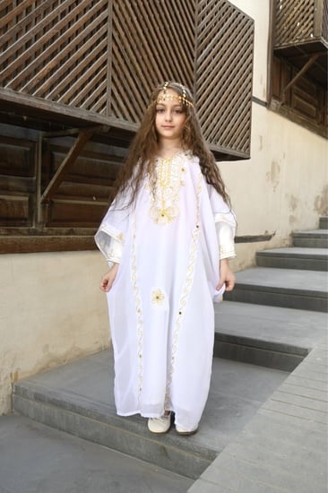 ثوب النشل النجدي الابيض