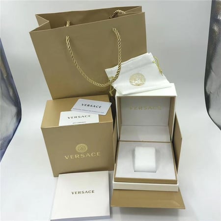 ساعة فرزاتشي ذهبي كامل ابيض نسائية