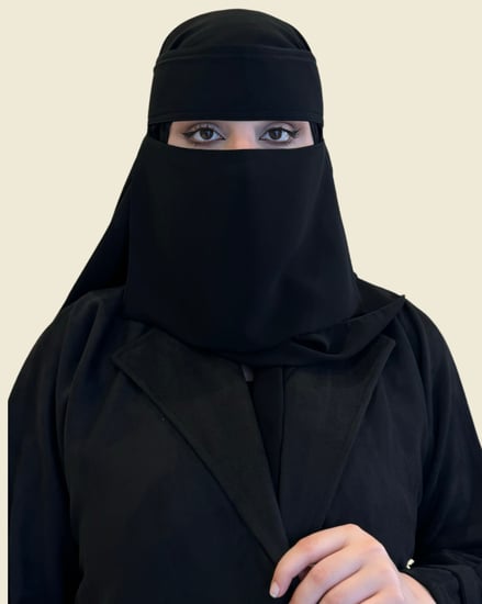 نقاب قصير - مغاط - ربط