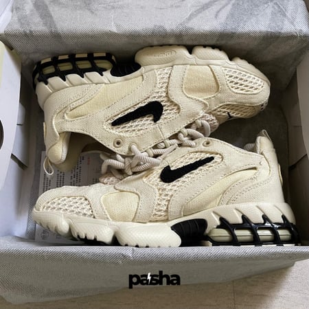 Stussy x Air Zoom Spiridon Caged 2 'Fossil'