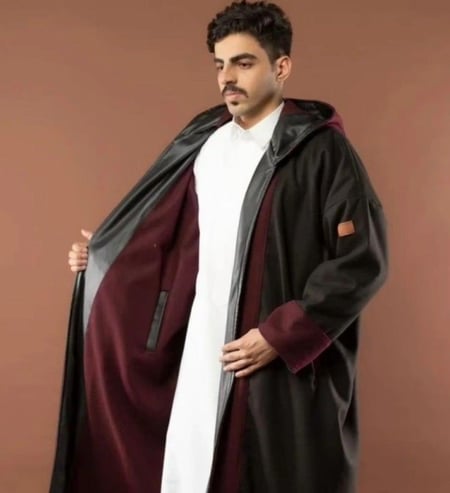 فروه رجاليه دبل فيس معا شال سكري