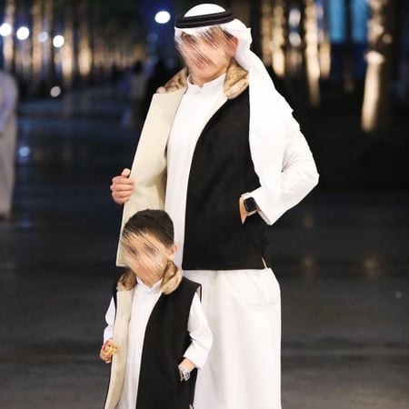 سديري شتوي دبل فيس برقبه فرو