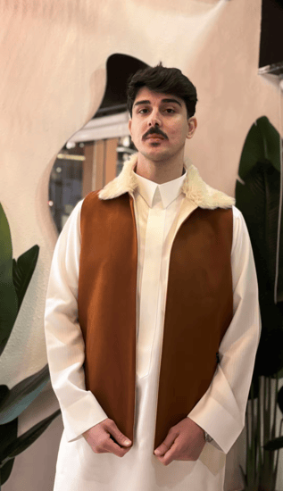 سديري شتوي دبل فيس برقبه فرو