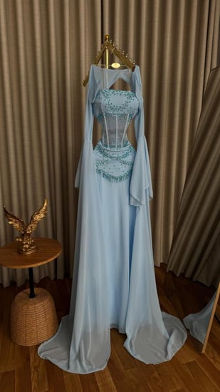 فستان سماوي