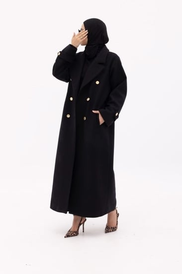 عباية شتوية بقصة جاكيت