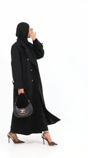 عباية بليزر شتوية
