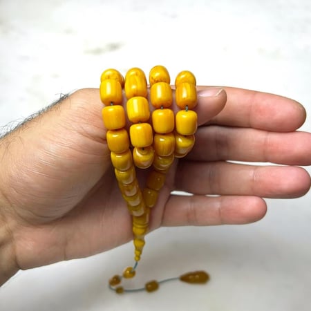 مسباح فاتوران اصفر معرق