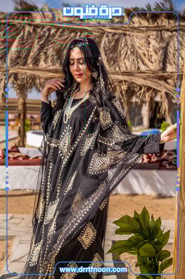 لبس حجازي نسائي ( أسود )