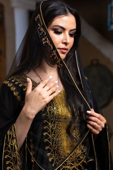 طرحه رأس بـ تطريز حسب الطلب