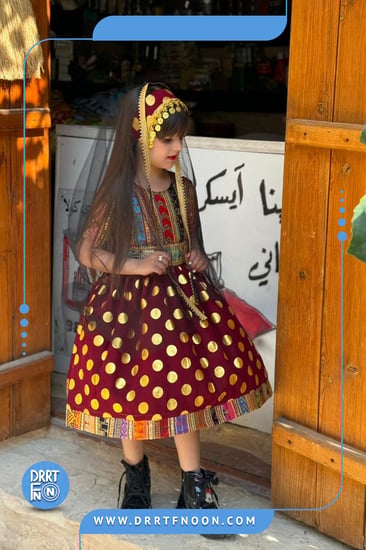 ملابس يوم التأسيس بشت فستان دقلة طيران تراثي طقم بناتي ولادي نسائي