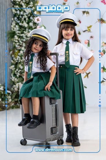 ملابس اليوم الوطني تيشرتات أطفال وشباب فساتين أطقم بناتي ولادي ودقلات