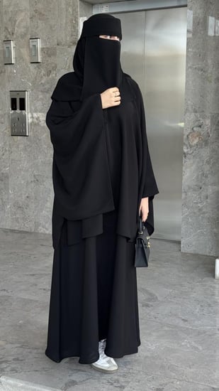 عباية الحشمة طبقتين