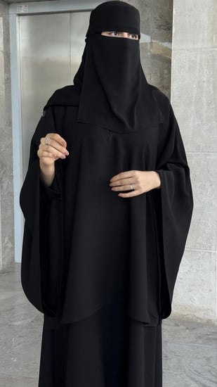 عباية الحشمة طبقتين