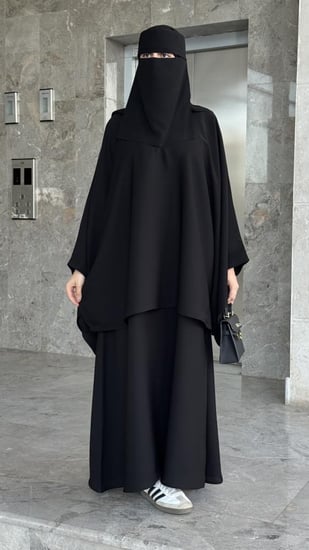 عباية الحشمة طبقتين