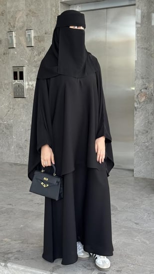 عباية الحشمة طبقتين