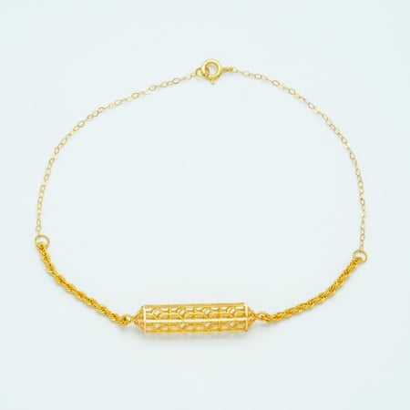 سوارة ذهب عيار 21 (B5719)