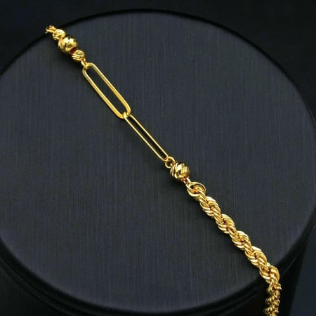 سوارة ذهب عيار  18 (B3916)