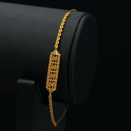 سوارة ذهب عيار 21 (B5719)