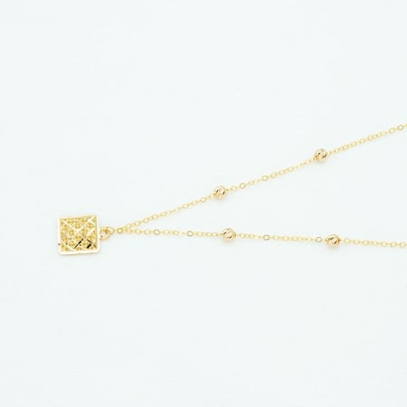 عقد ذهب عيار 21 (N5534) WF