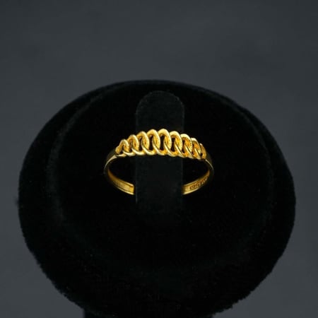 خاتم ذهب نسائي (R4153) WF