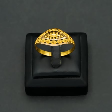 خاتم ذهب عيار 21