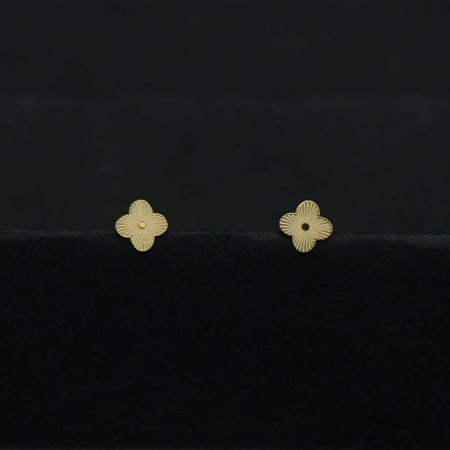 حلق ذهب اطفال  (K1814)